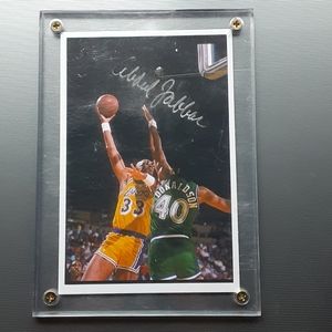 LA Lakers autograph signed photo Kareem Abdul Jabbar lebron james kobe bryant